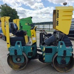 foto 2.6t/1.24m válec tandem Ammann AV26